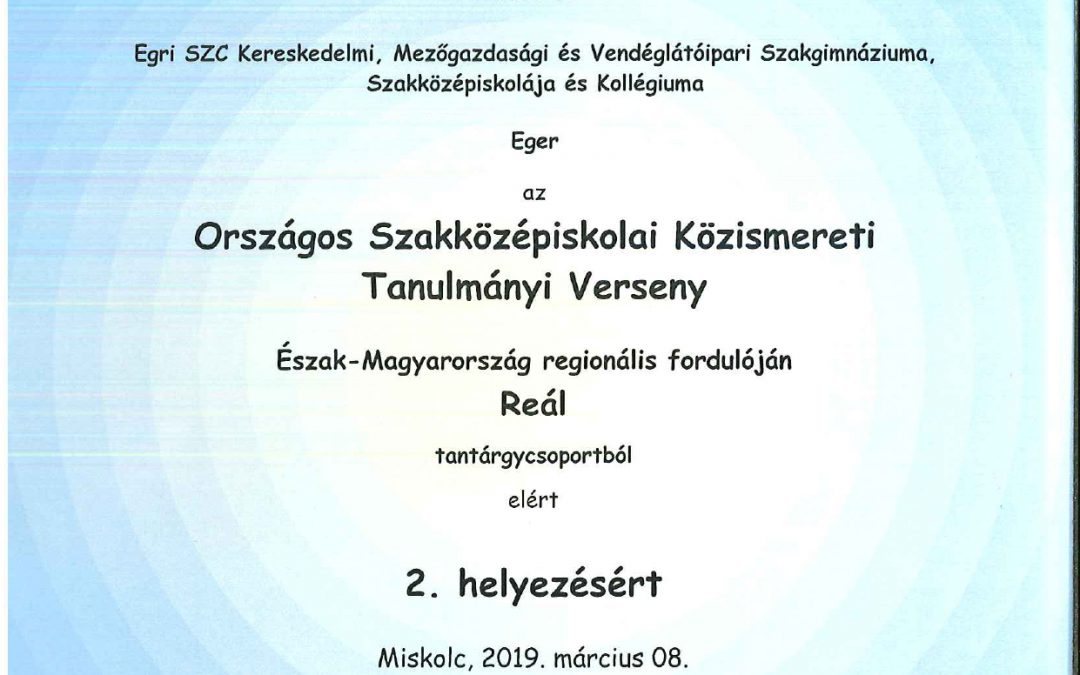 Országos Szakközépiskolai Közismereti Tanulmányi Verseny